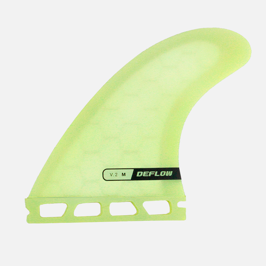 Deflow Surf - V.2 Acid Lemon -Thruster Fins Deflow Surf - V.2 Acid Lemon -Thruster Fins